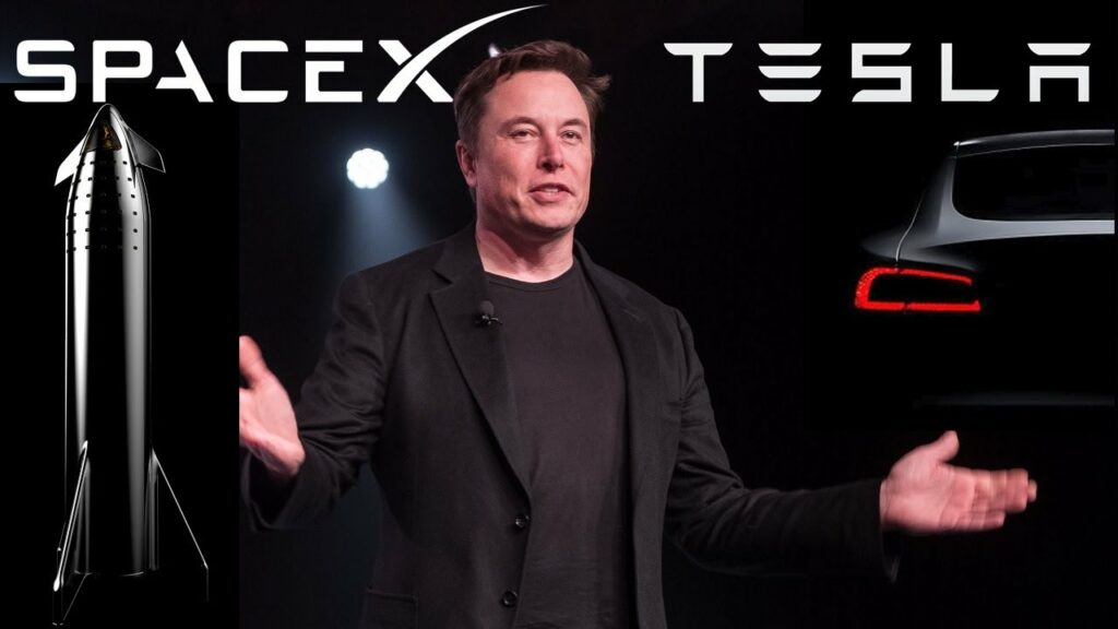 how does elon musk spend his time - with 2 companies spacex and tesla