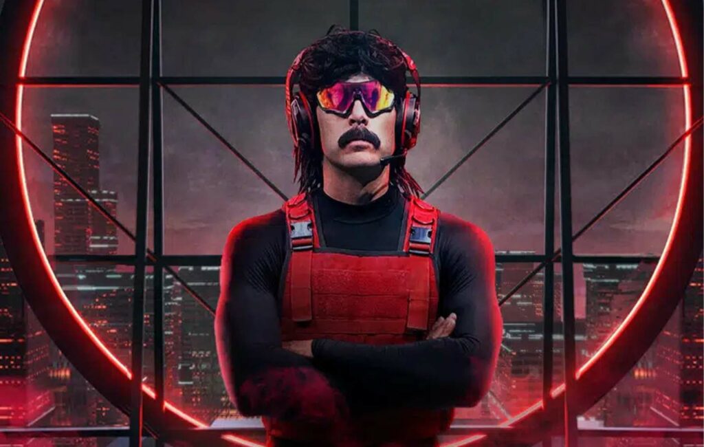 Dr DisRespect at his Arena